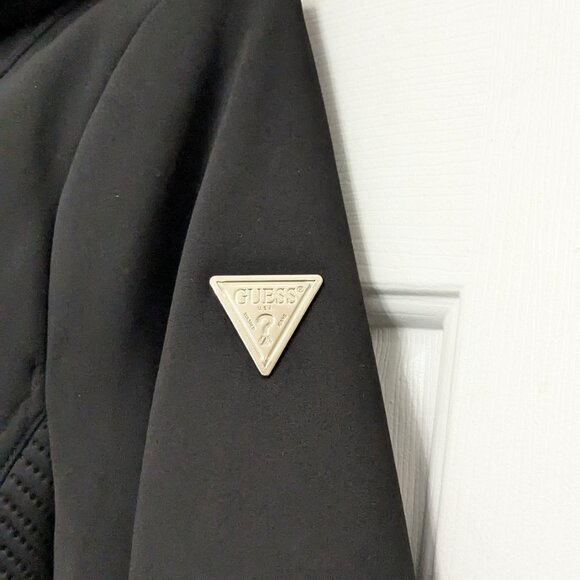 GUESS Softshell Coat Casu alTransitional Jacket for Fall to Winter Ward M - Picture 4 of 16